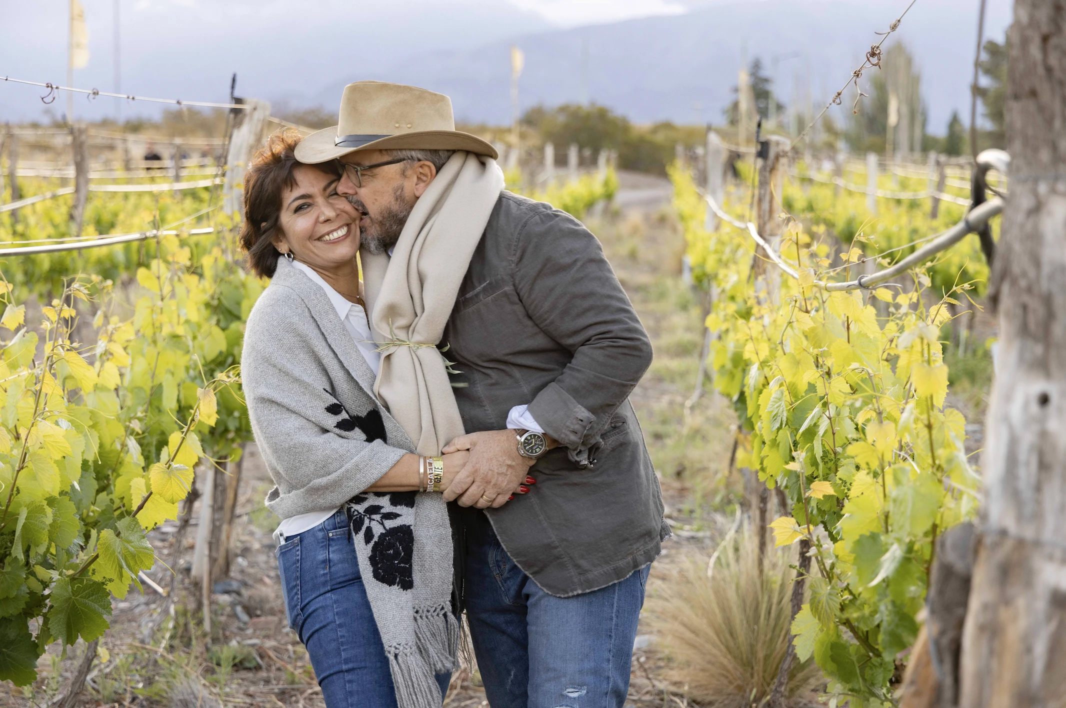 Donato y su esposa. 