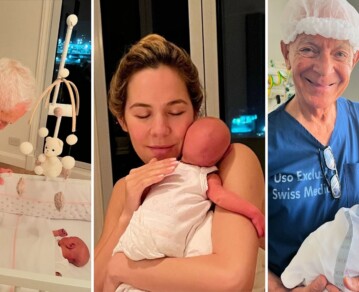 Elina Costantini mostró el tierno álbum de fotos de los primeros días de vida de su hija Kahlo: "Flotamos de magia en cada instante"
