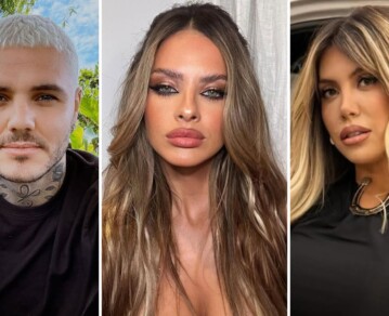 Se filtró un video de la China Suárez paseando con las hijas de Wanda Nara y Mauro Icardi