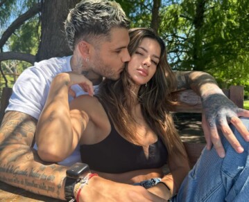 "Muero de amor": la respuesta de la China Suárez a Mauro Icardi
