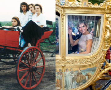 Máxima Zorreguieta, antes y después: del look rural de su infancia con bombachas de campo a su glow up como reina