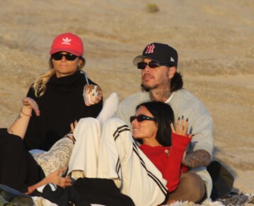Las 10 románticas fotos de Valentina Zenere y Sebastián Ortega en las playas de Punta del Este
