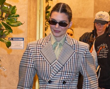El street style sastrero se impone en el Paris Fashion Week: Kendall Jenner, Dua Lipa o Eva Longoria entre las destacadas