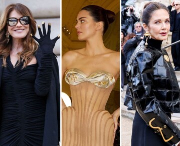 Schiaparelli inunda París de Alta Costura: Carla Bruni, Lynda Carter, Kendall Jenner y más famosos que impactaron con sus looks