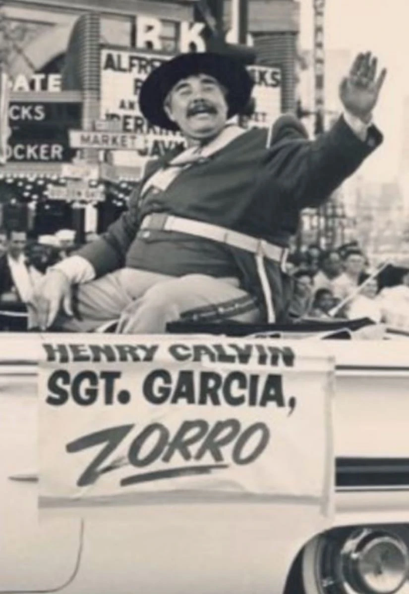 Henry Calvin, Sargento García, El Zorro