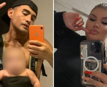 El papá del bebé de Morena Rial mostró a qué se dedica y generó polémica en redes