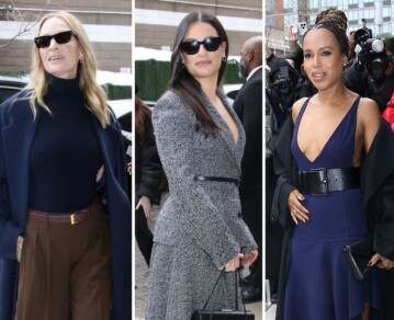 Uma Thurman, Kerry Washington, Lea Michele y otros famosos tiñen Nueva York con el mejor street style en clave chic