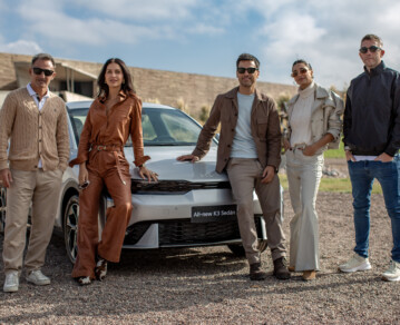 Zaira Nara, el Chino Leunis y Diego Latorre pusieron a prueba el nuevo Kia K3