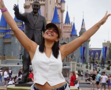 Las fotos del divertido viaje de Ángela Leiva a Miami, a una semana de confirmar su separación
