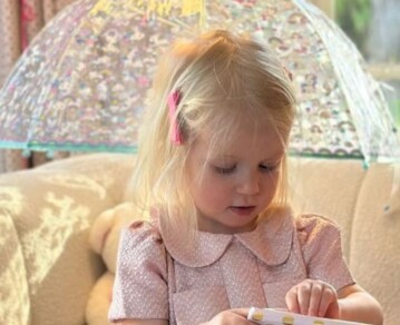 Las mejores fotos del cumpleaños soñado de Elle, la hija de Maxi López y Daniela Christiansson