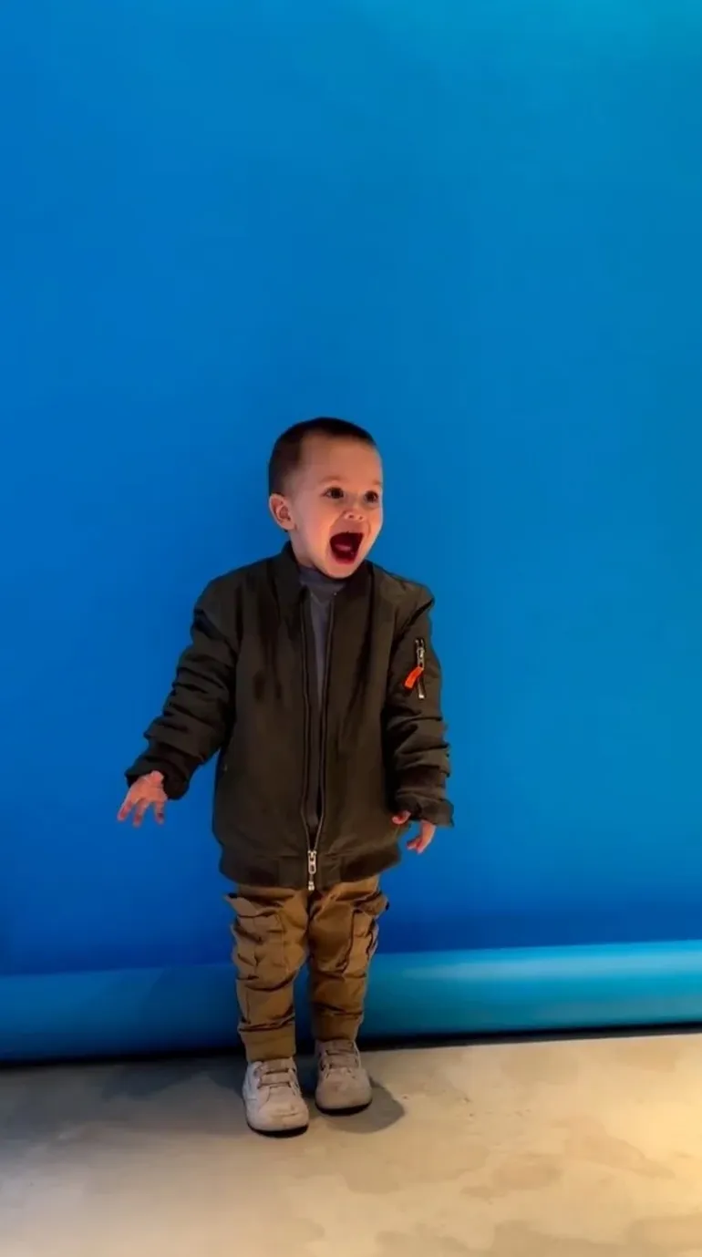 Amancio, el hijo de la China Suárez y Benjamín Vicuña. 