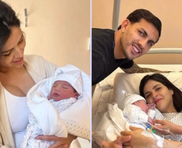 "Amo ser mamá": así son los primeros días de vida de Lautaro, el tercer hijo de Camila Galante y Leandro Paredes