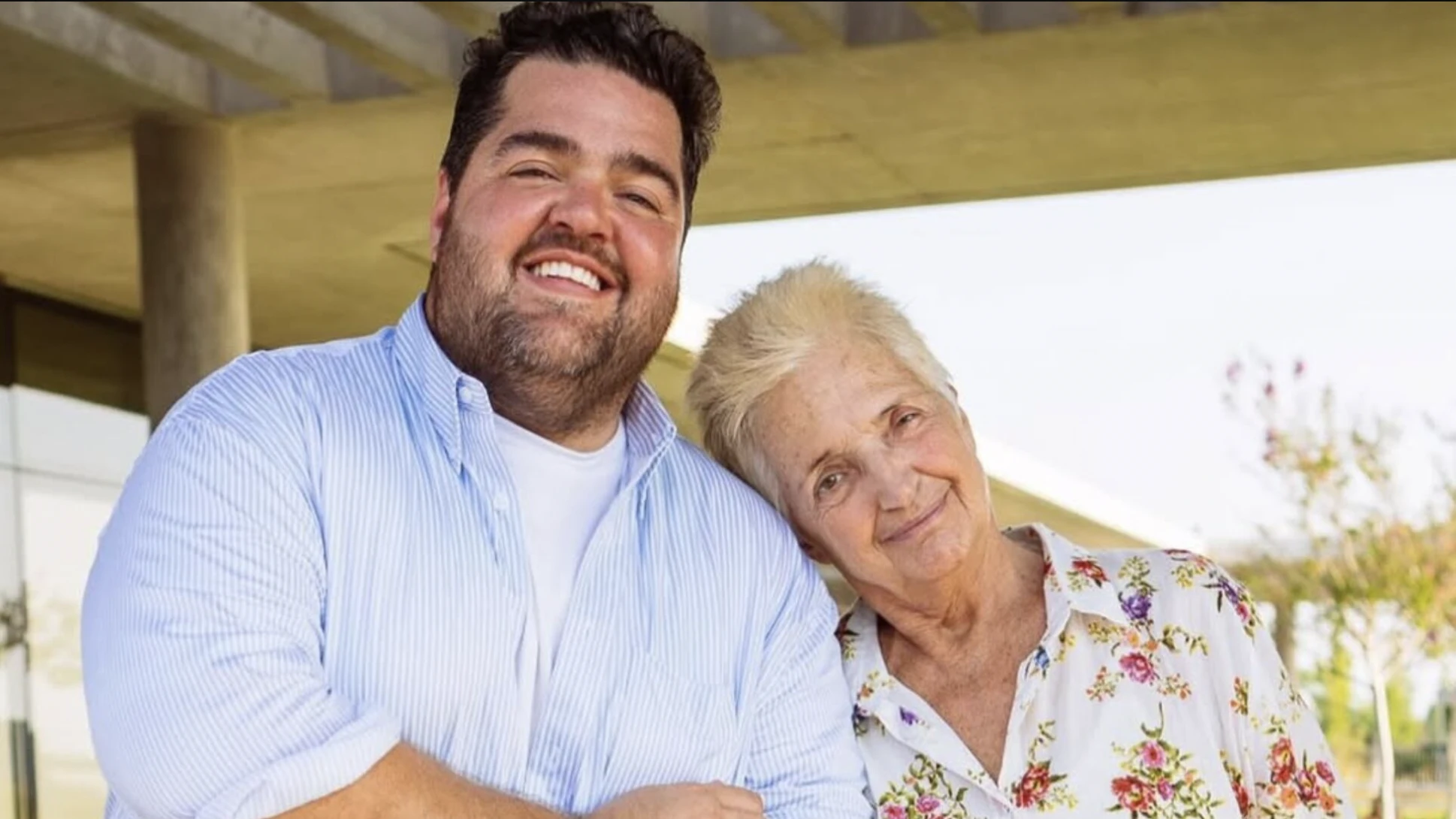 Darío Barassi y su mamá. 