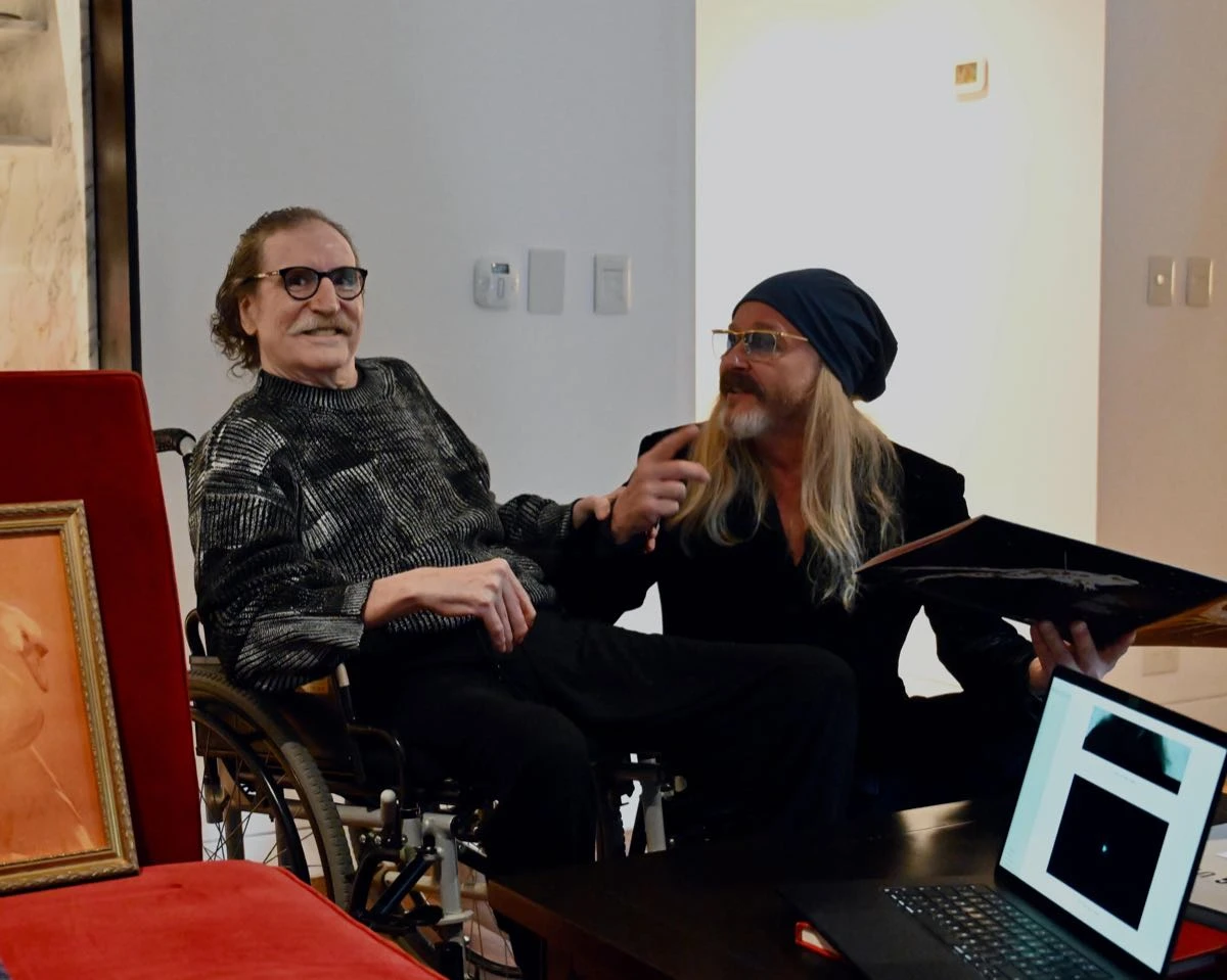 Helmut Ditsch y Charly García