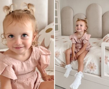Así es el fantástico dormitorio con cama estilo "casita" de Vita, la hija de 2 años de Cande Ruggeri