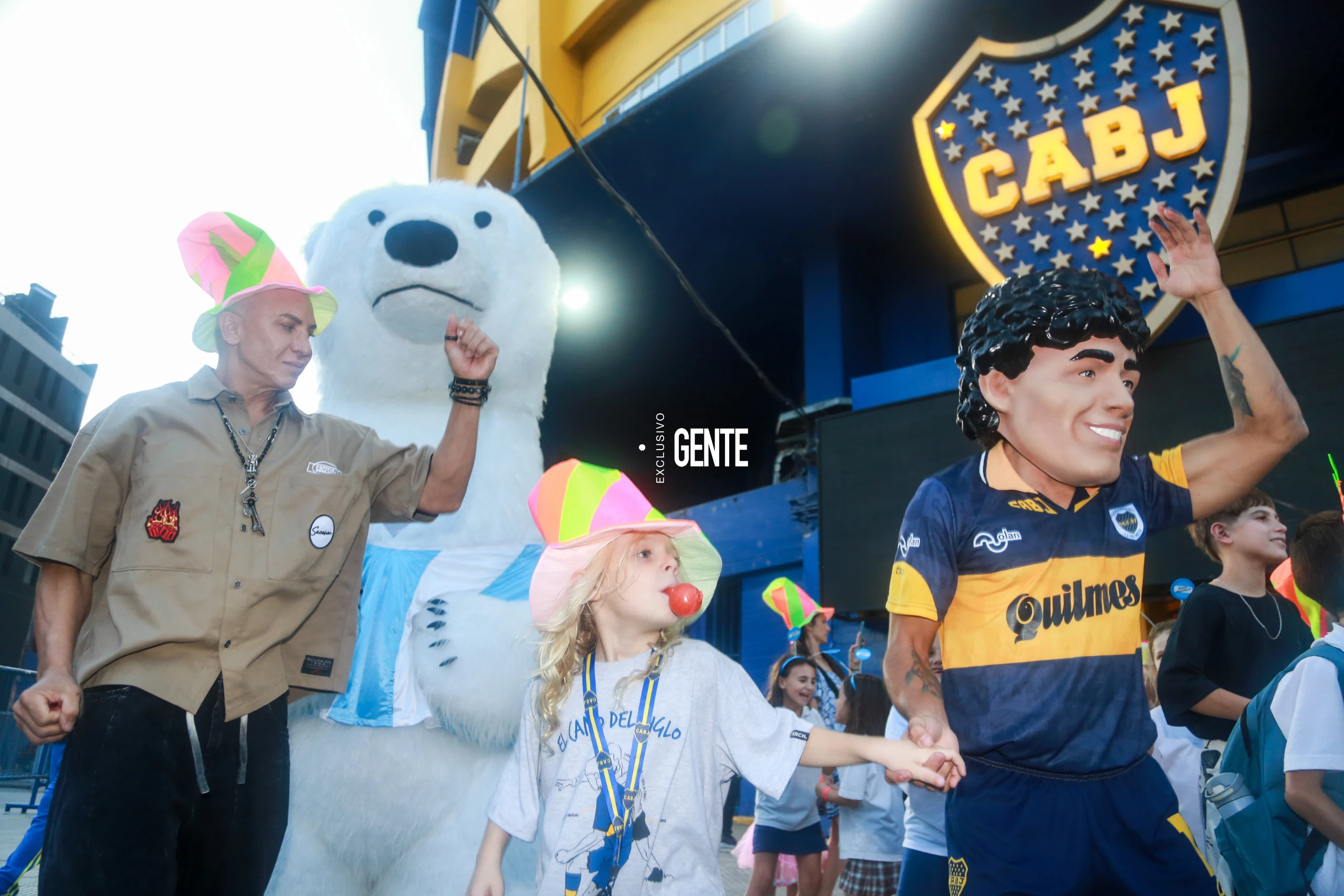 La felicidad de Dionisio en su cumpleaños. 