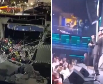 Los videos del horror: al menos 13 muertos y más de 70 heridos por el derrumbe de una discoteca en República Dominicana